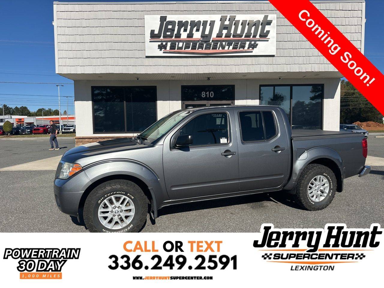 2018 Nissan Frontier SV V6 — Pickup Truck — 84,071 mi — Lexington, NC