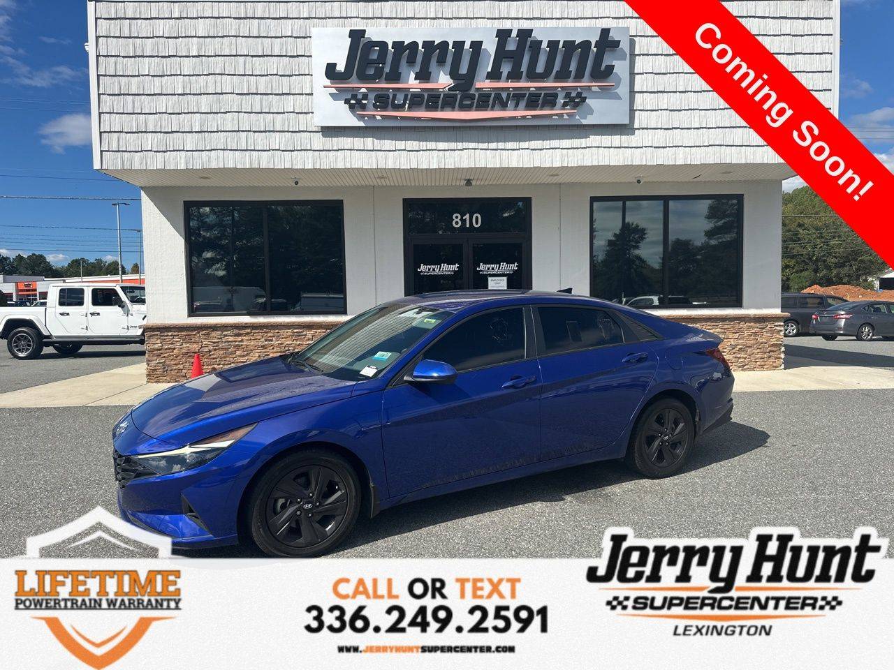 2021 Hyundai Elantra SEL — Sedan — 65,775 mi — Lexington, NC