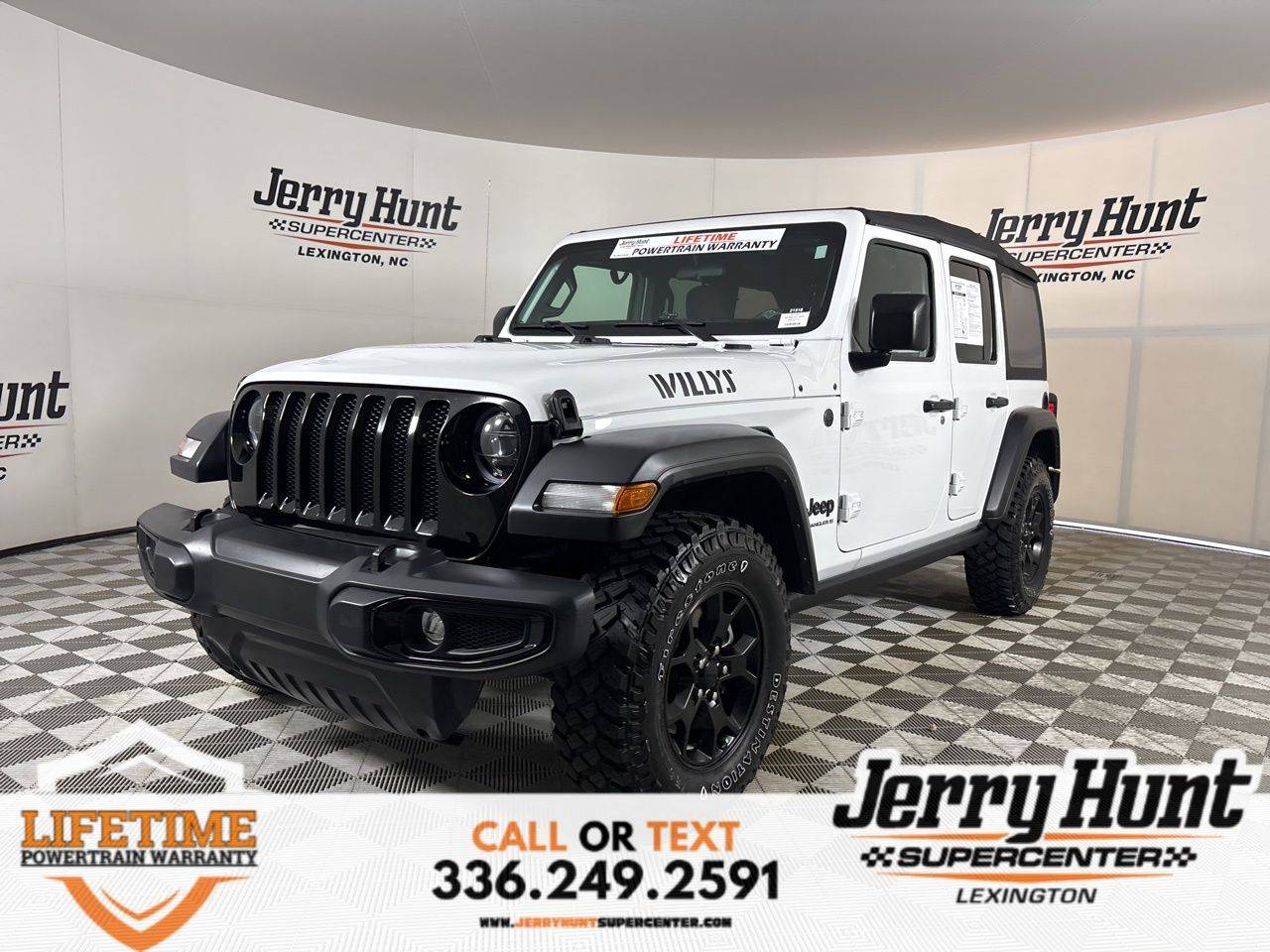 2023 Jeep Wrangler Willys — SUV — 18,883 mi — Lexington, NC