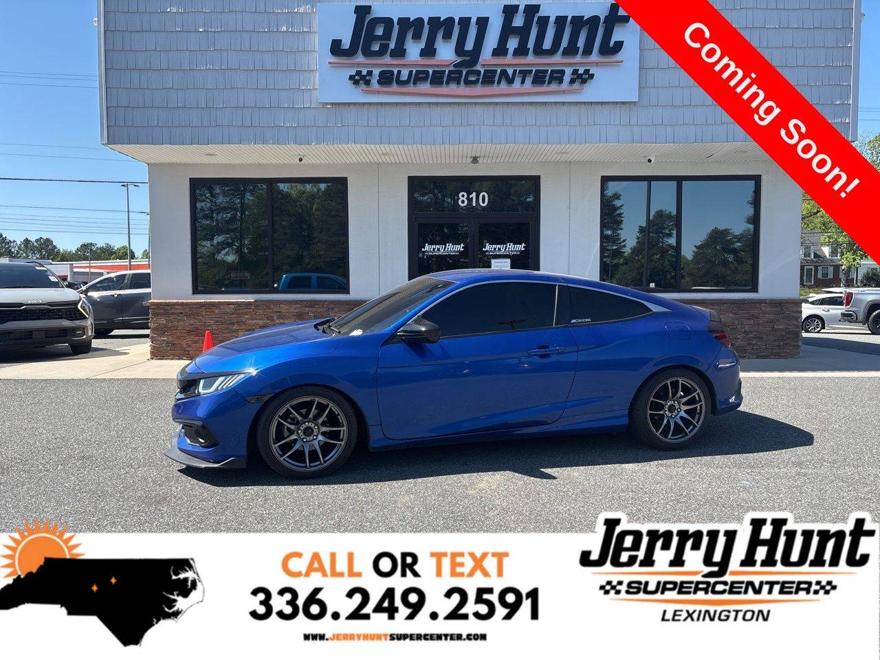 2019 Honda Civic Sport — Coupe — 128,416 mi — Lexington, NC