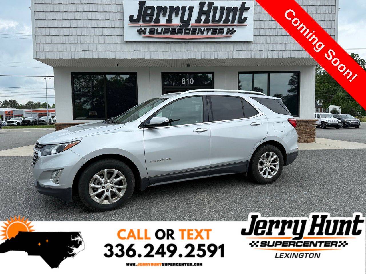 2018 Chevrolet Equinox LT — SUV — 121,007 mi — Lexington, NC