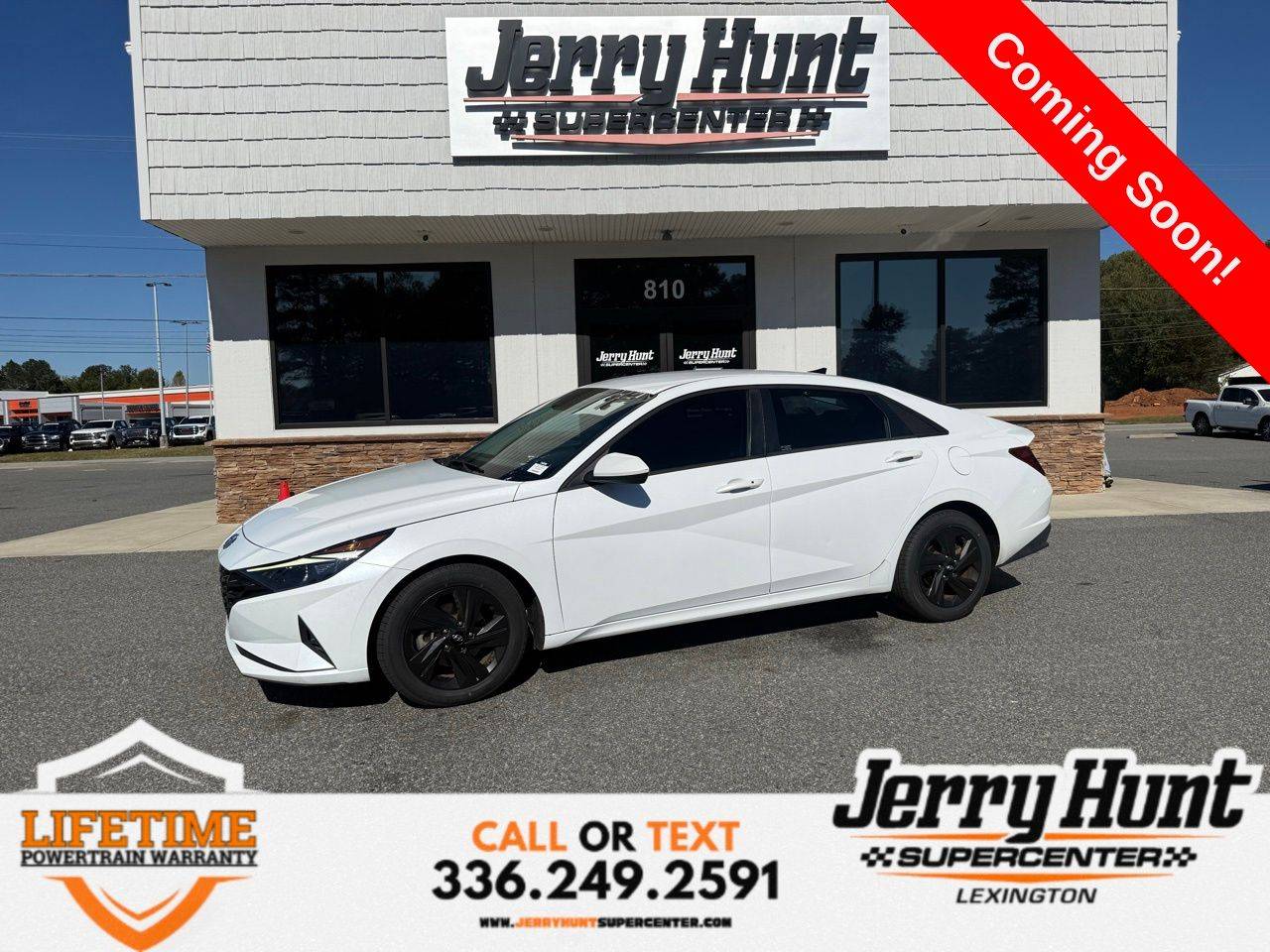 2021 Hyundai Elantra SEL — Sedan — 51,504 mi — Lexington, NC