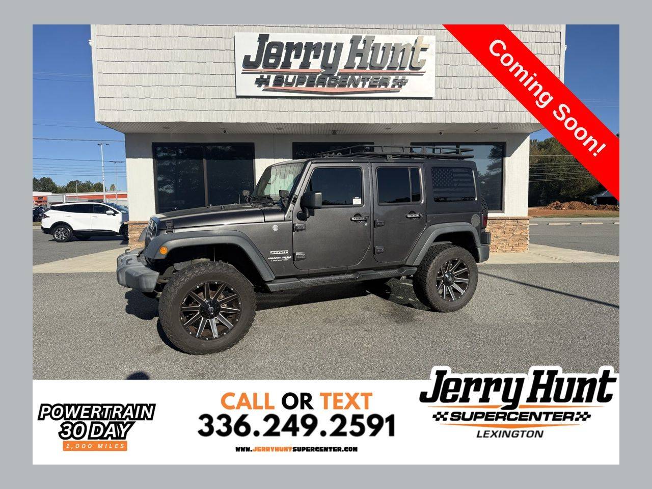 2018 Jeep Wrangler Sport S — SUV — 88,419 mi — Lexington, NC