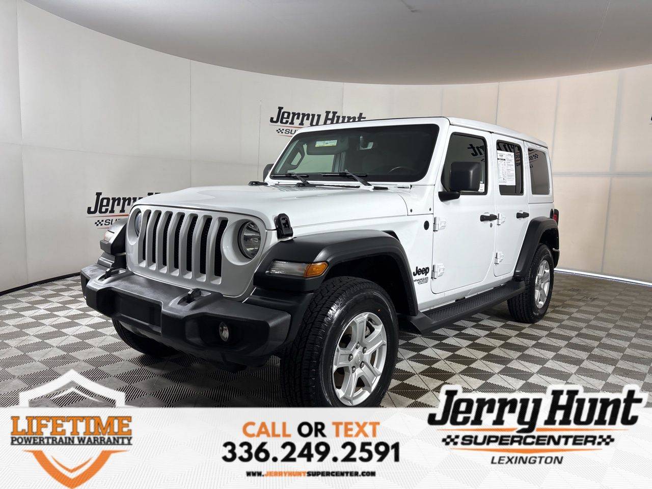 2021 Jeep Wrangler Sport S — SUV — 55,569 mi — Lexington, NC