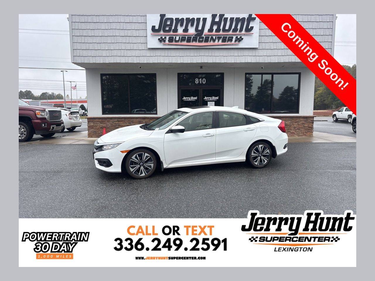2018 Honda Civic EX-L — Sedan — 59,790 mi — Lexington, NC