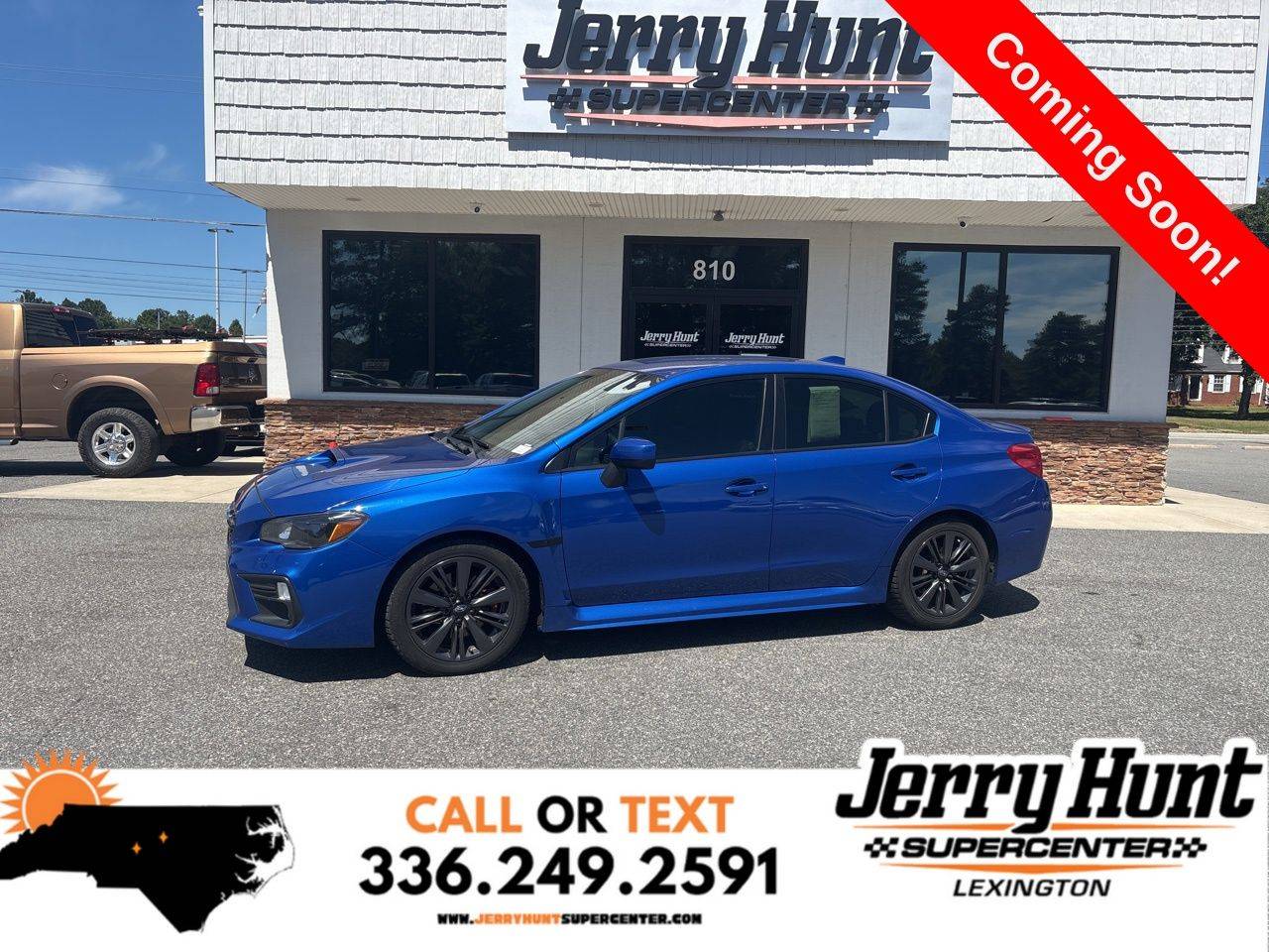 2018 Subaru WRX Premium — Sedan — 106,686 mi — Lexington, NC