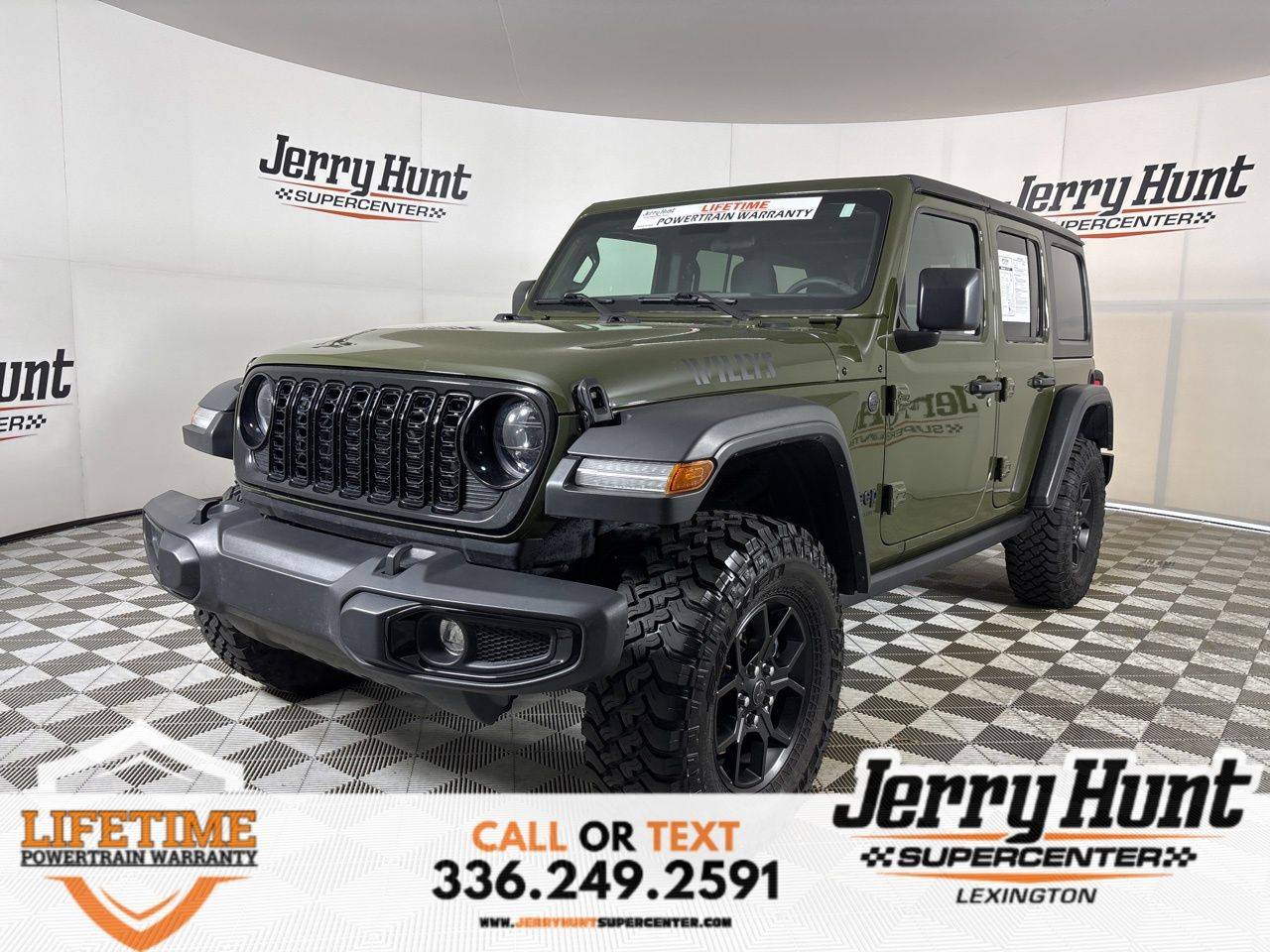 2024 Jeep Wrangler Willys — SUV — 24,762 mi — Lexington, NC