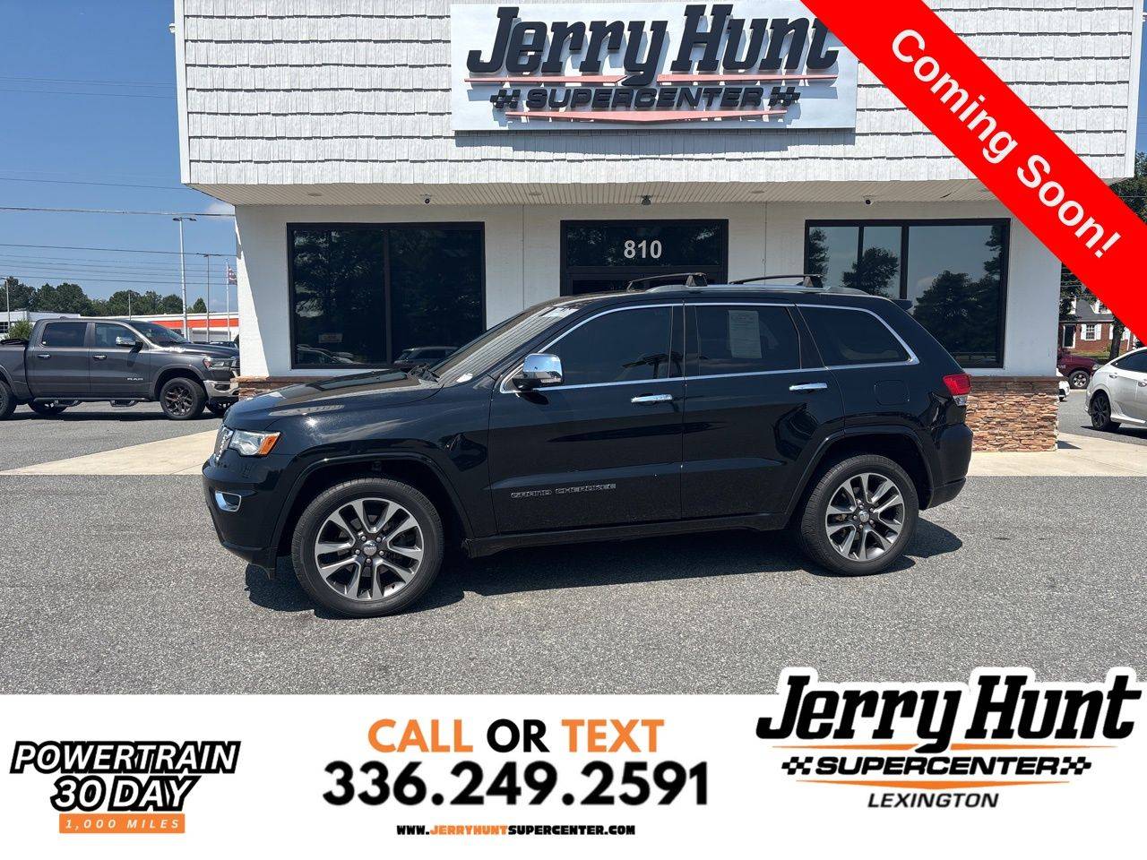 2018 Jeep Grand Cherokee Overland — SUV — 87,636 mi — Lexington, NC