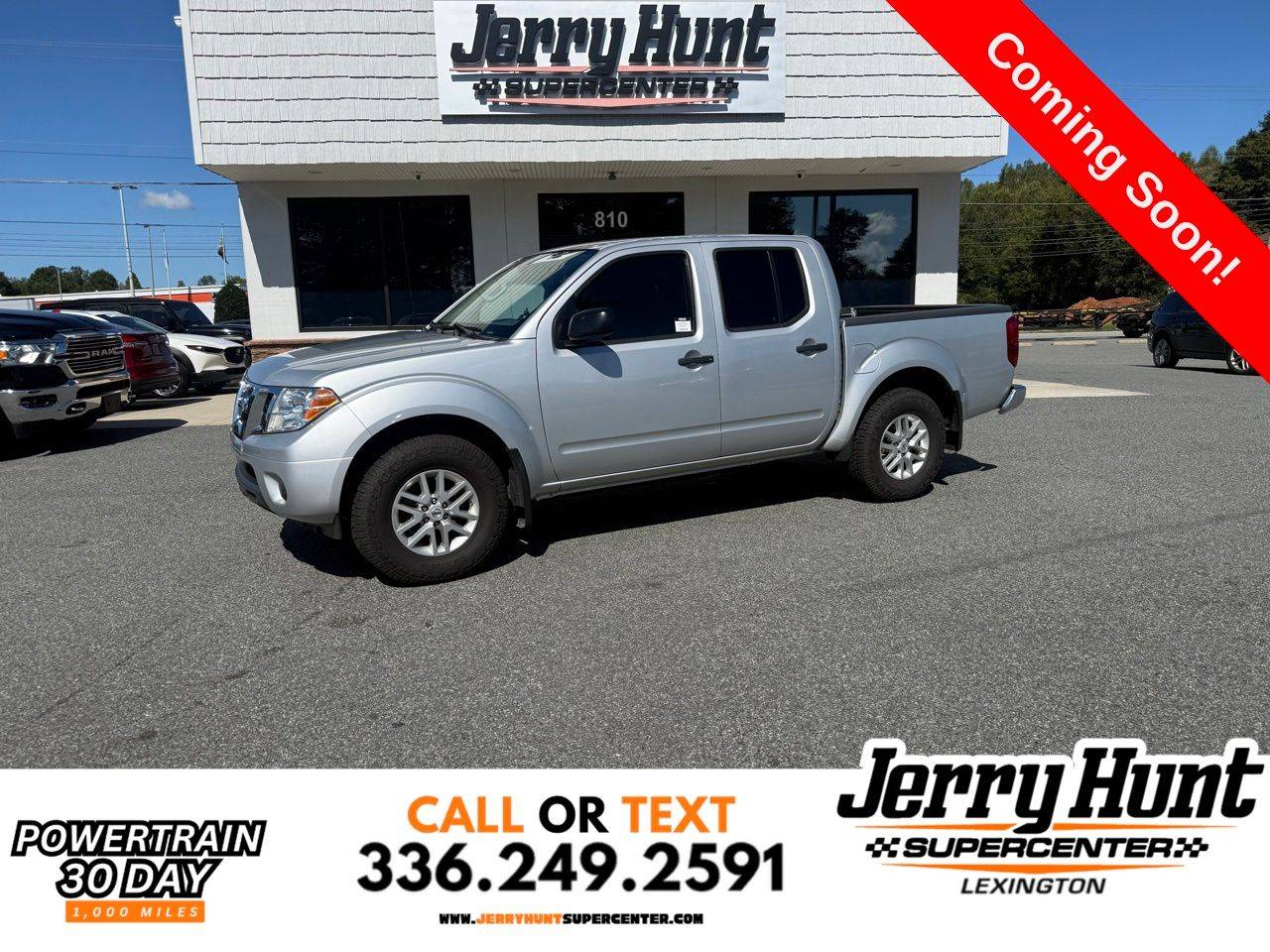 2019 Nissan Frontier SV V6 — Pickup Truck — 55,878 mi — Lexington, NC
