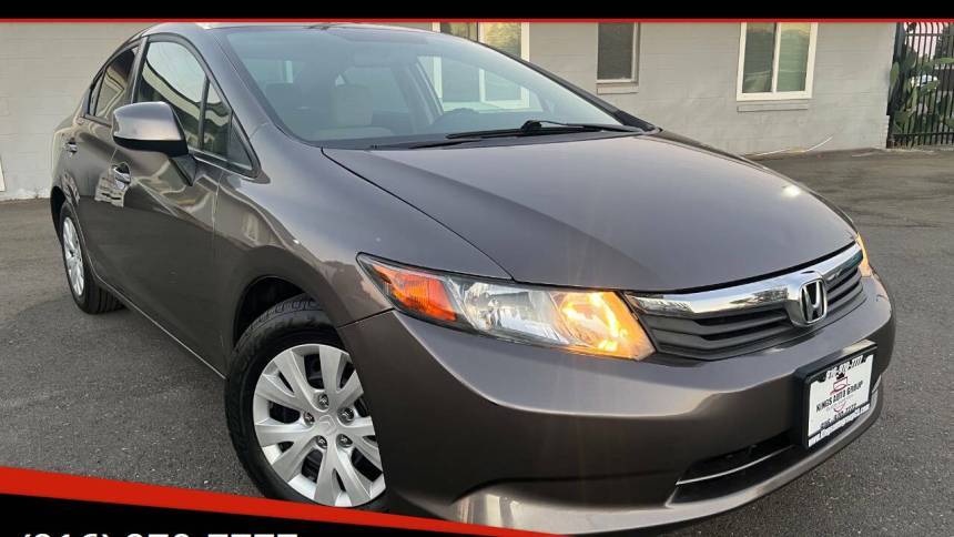 2012 Honda Civic LX — Sedan — 102,413 mi — Sacramento, CA