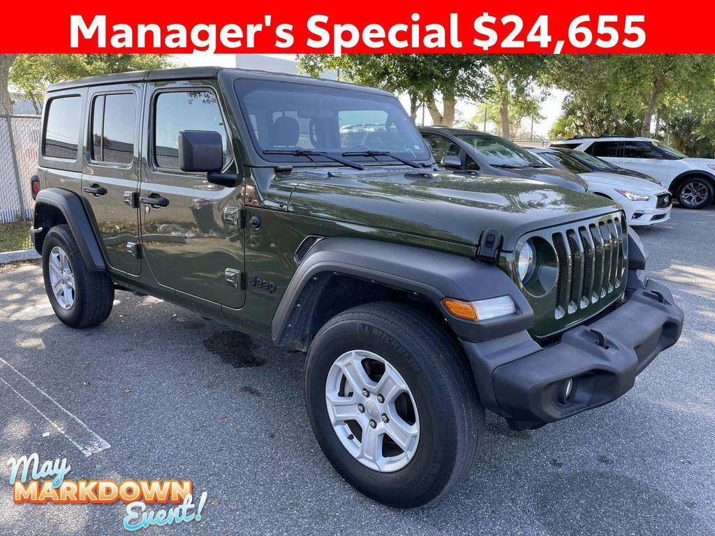 2022 Jeep Wrangler Sport S