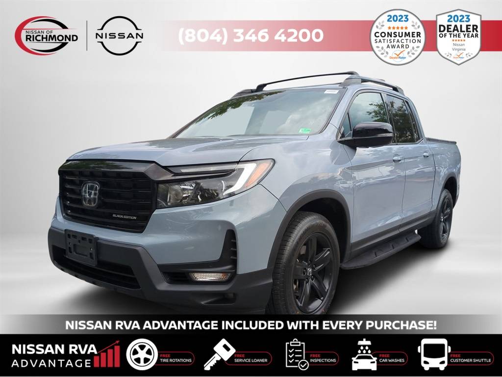 2022 Honda Ridgeline Black Edition — Pickup Truck — 43,481 mi — Richmond, VA