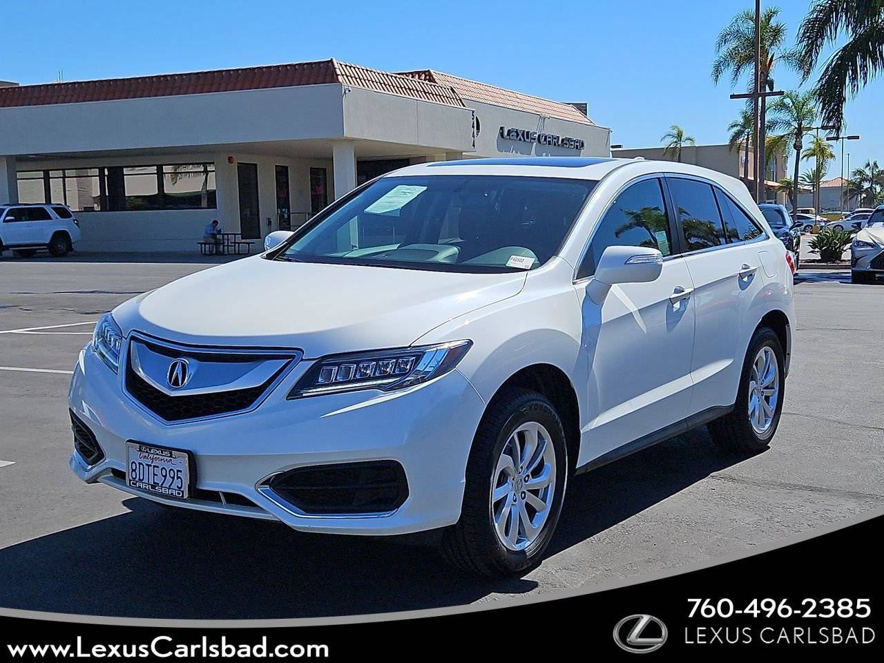 2018 Acura RDX Technology Package — SUV — 58,109 mi — Carlsbad, CA
