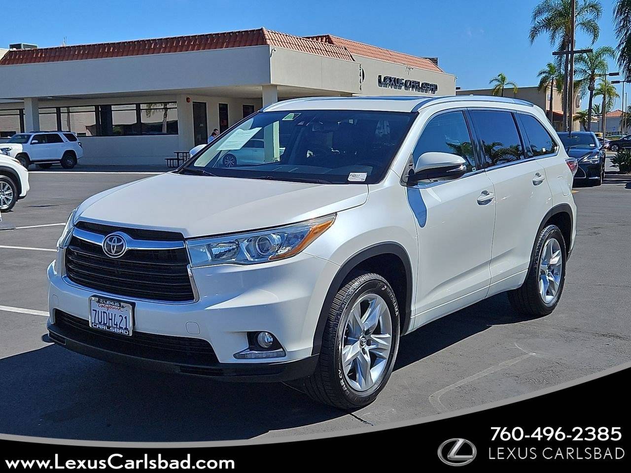 2016 Toyota Highlander Limited — SUV — 83,135 mi — Carlsbad, CA