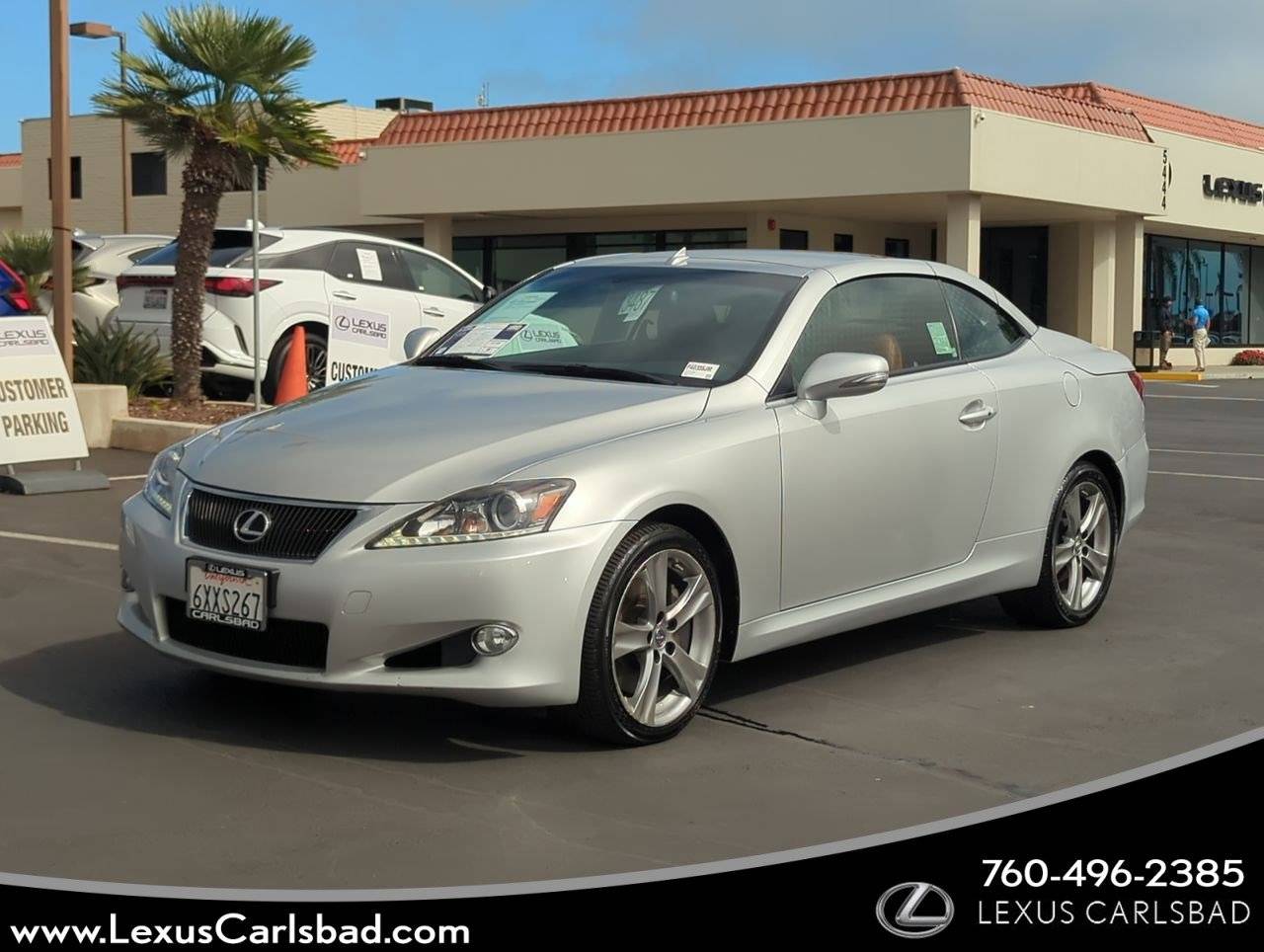 2012 Lexus IS IS 350C — Convertible — 115,522 mi — Carlsbad, CA