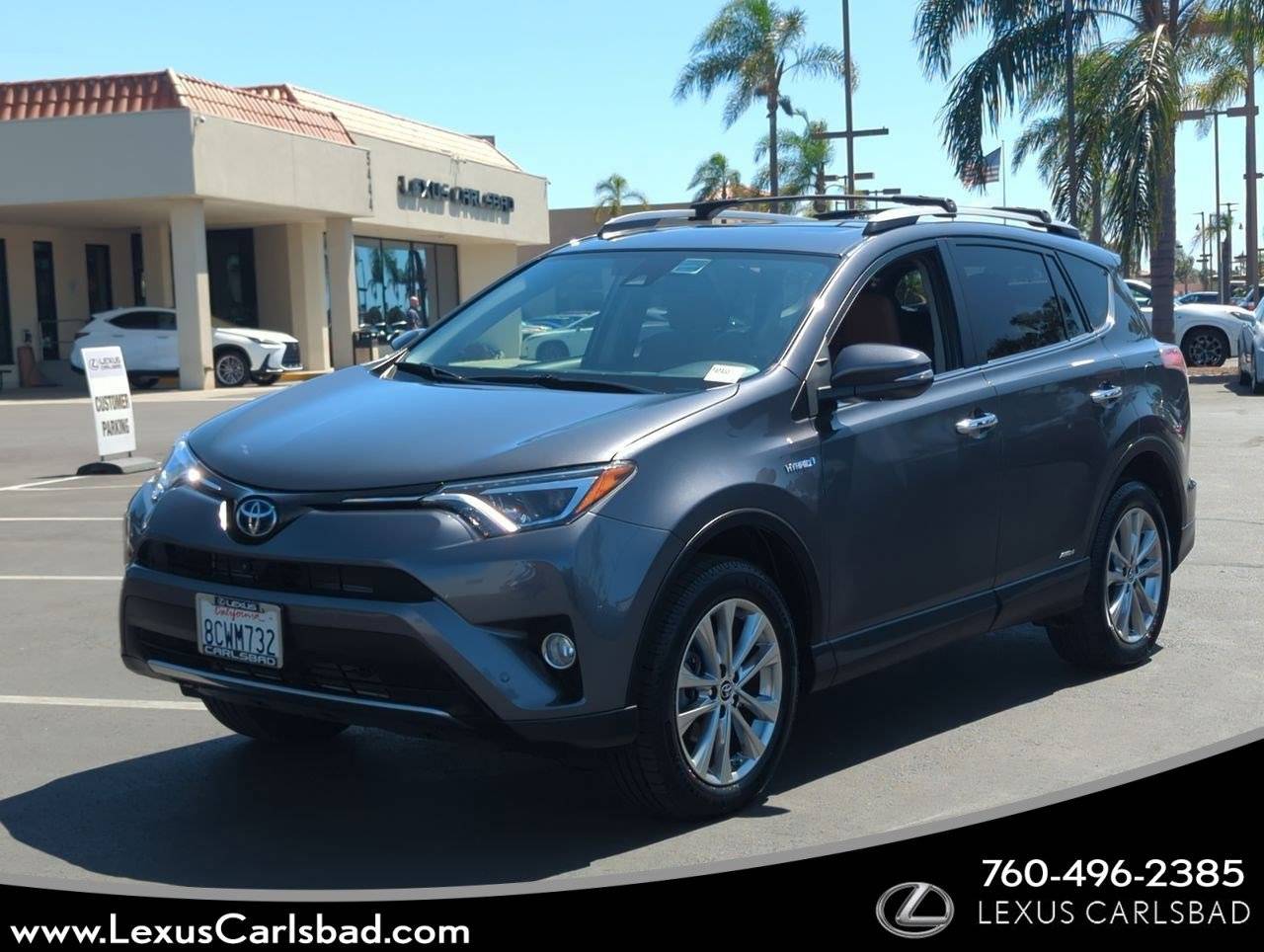 2018 Toyota RAV4 Hybrid Limited — SUV — 35,218 mi — Carlsbad, CA