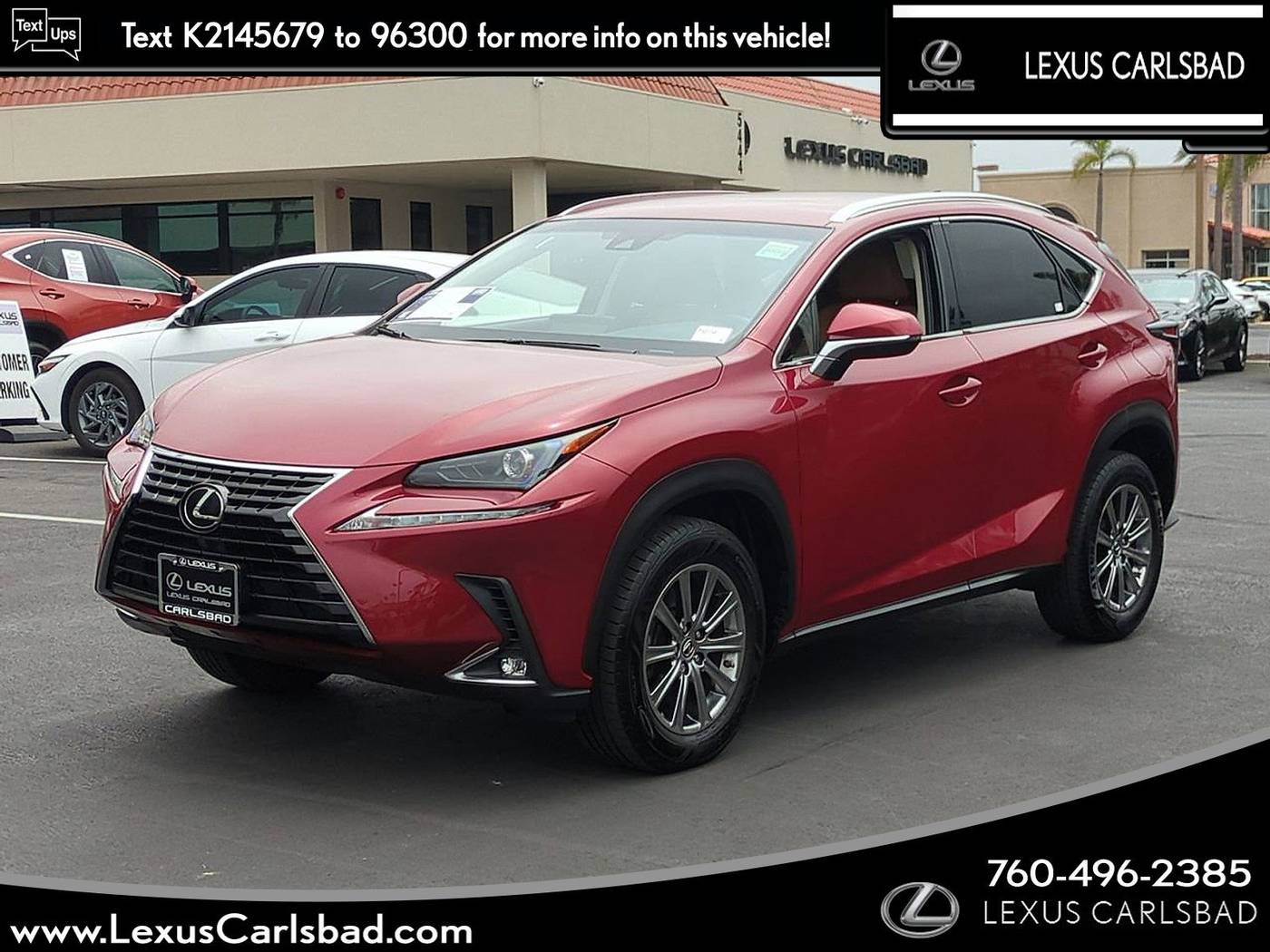 2019 Lexus NX NX 300 F Sport — SUV — 48,445 mi — Carlsbad, CA