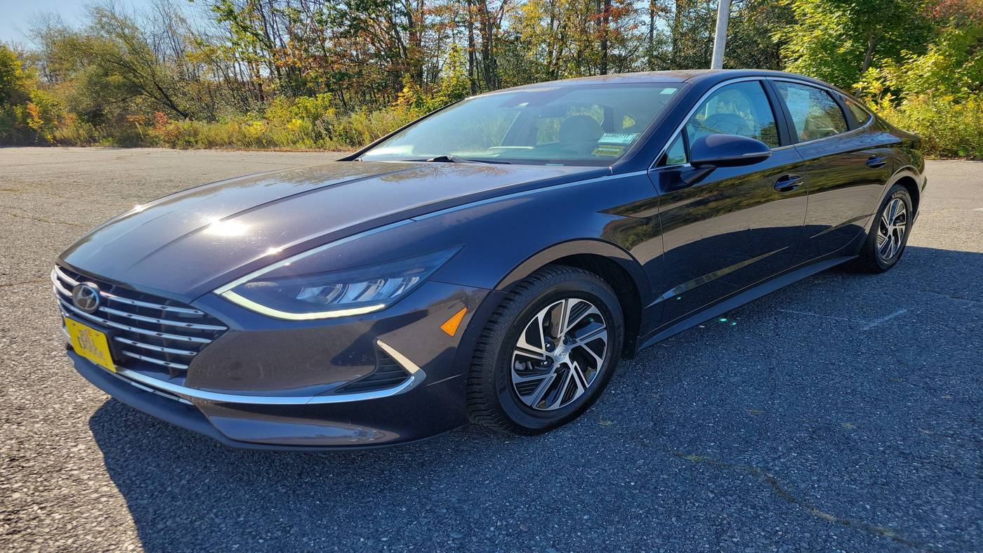 2020 Hyundai Sonata Hybrid Blue — Sedan — 47,359 mi — Westbrook, ME
