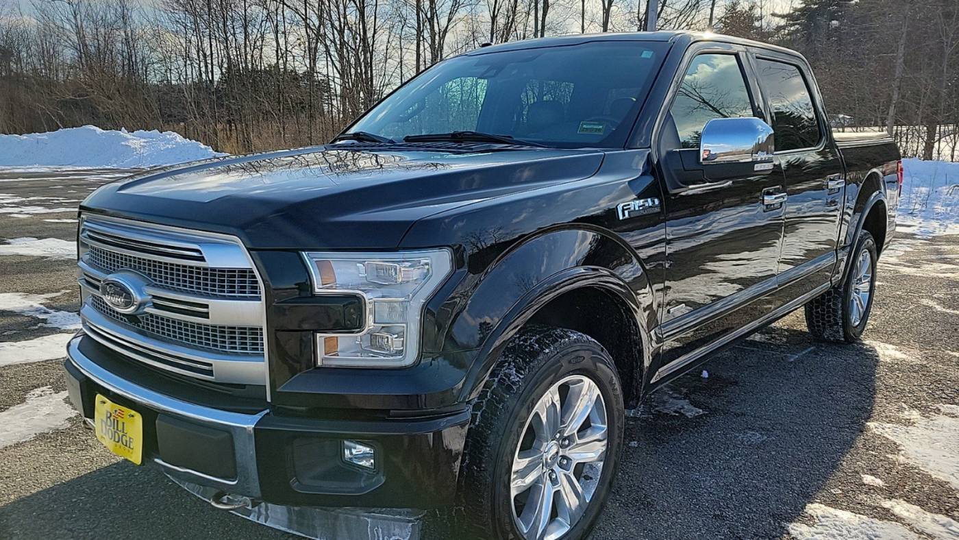 2017 Ford F-150 Platinum — Pickup Truck — 57,619 mi — Westbrook, ME