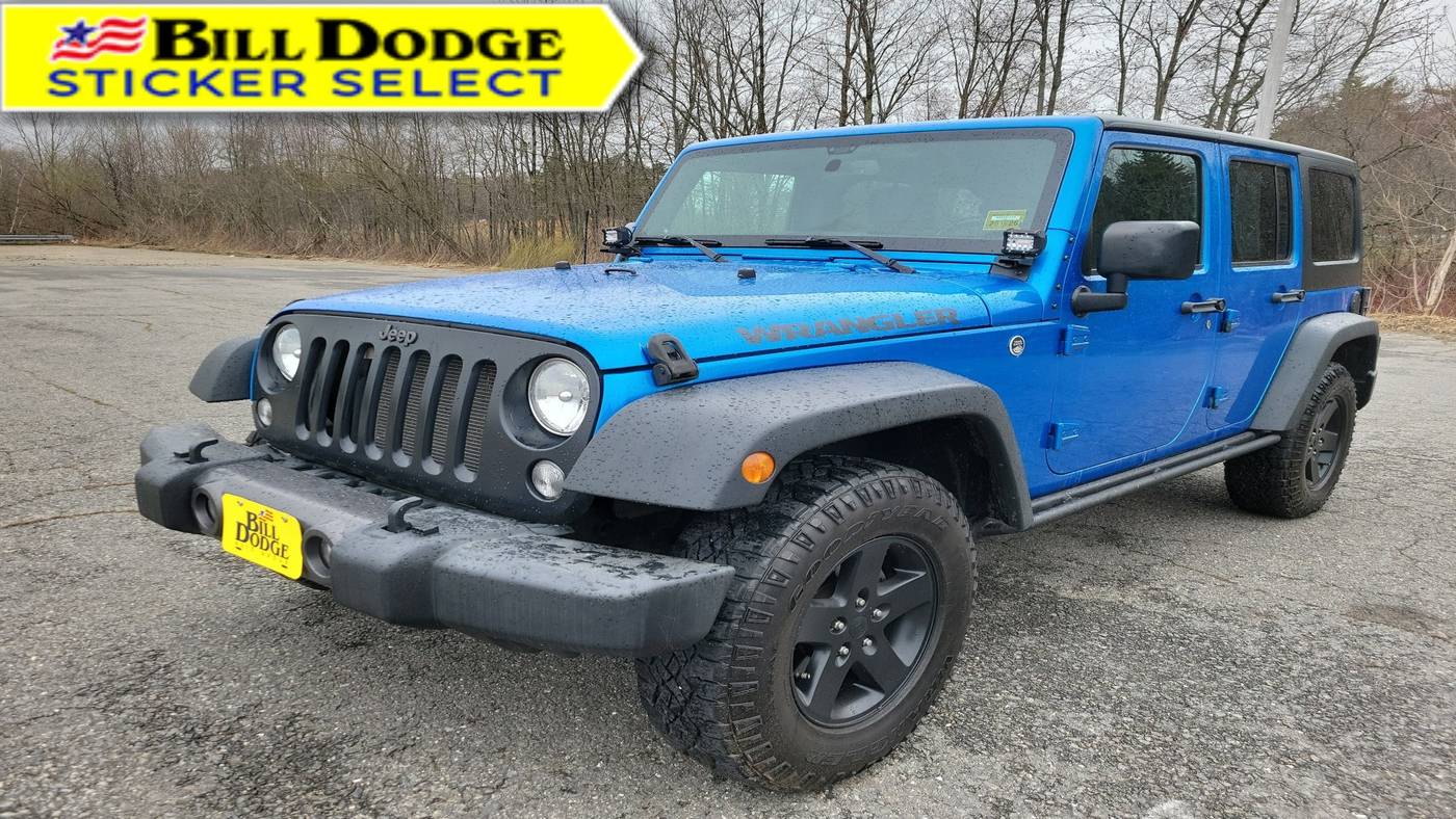 2016 Jeep Wrangler Black Bear — SUV — 119,183 mi — Westbrook, ME