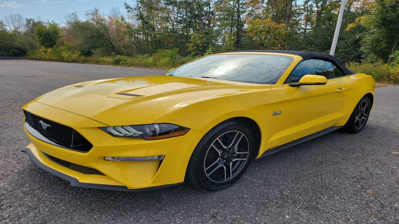 2018 Ford Mustang GT Premium — Convertible — 60,126 mi — Westbrook, ME