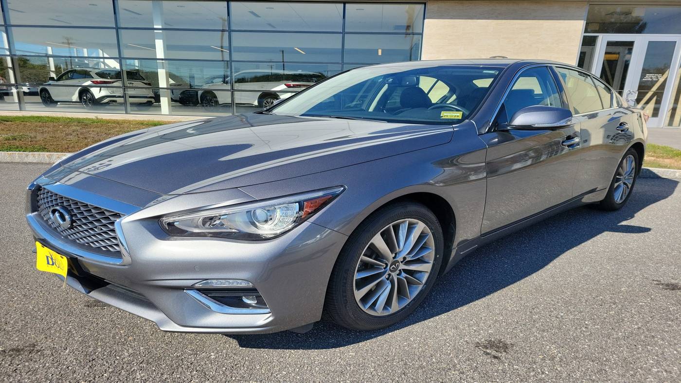 2022 INFINITI Q50 LUXE — Sedan — 25,980 mi — Westbrook, ME