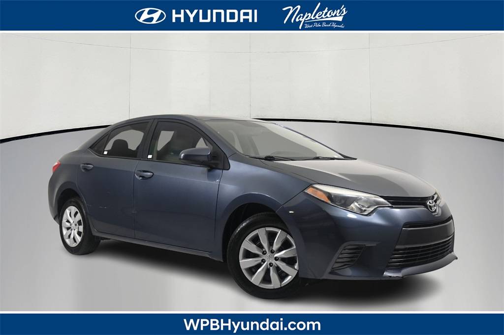 2016 Toyota Corolla LE — Sedan — 79,433 mi — West Palm Beach, FL