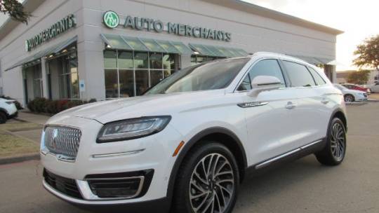 2019 Lincoln Nautilus Reserve — SUV — 38,749 mi — Plano, TX