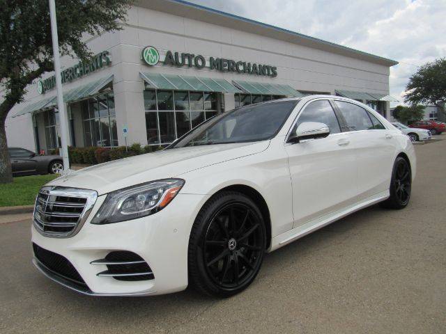 2019 Mercedes-Benz S-Class S 560 — Sedan — 20,770 mi — Plano, TX
