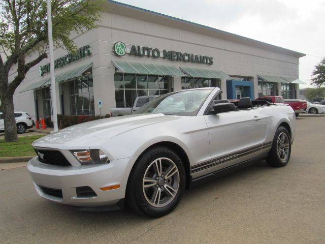 2012 Ford Mustang V6 Premium — Convertible — 59,504 mi — Plano, TX