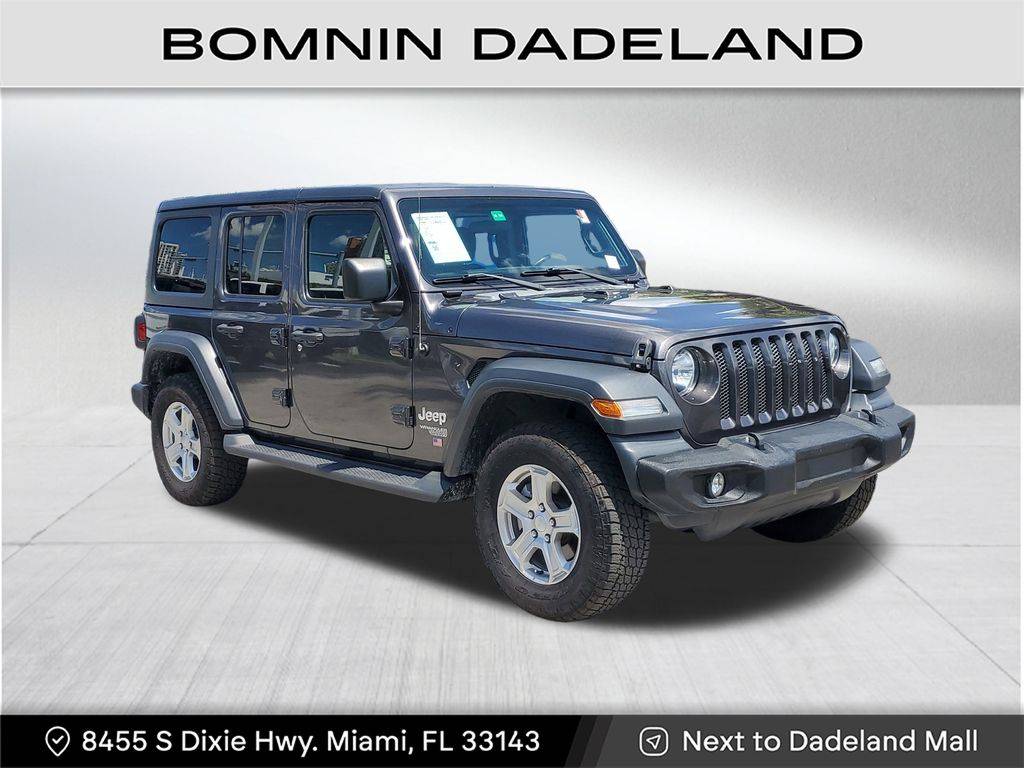 2019 Jeep Wrangler Sport S — SUV — 71,750 mi — Miami, FL