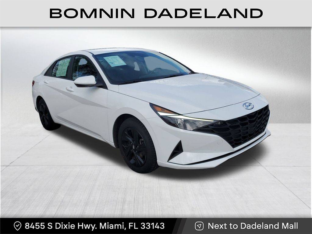 2023 Hyundai Elantra Hybrid Blue — Sedan — 35,842 mi — Miami, FL