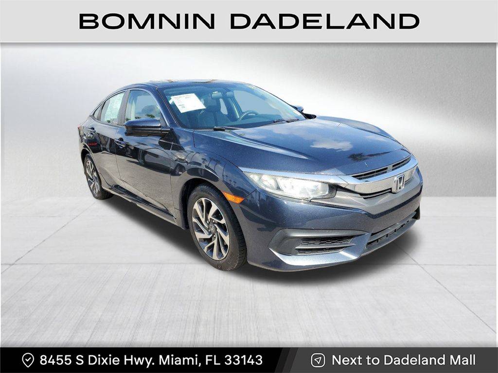 2018 Honda Civic EX — Sedan — 77,852 mi — Miami, FL
