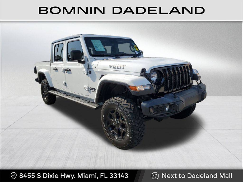 2021 Jeep Gladiator Willys — Pickup Truck — 71,760 mi — Miami, FL