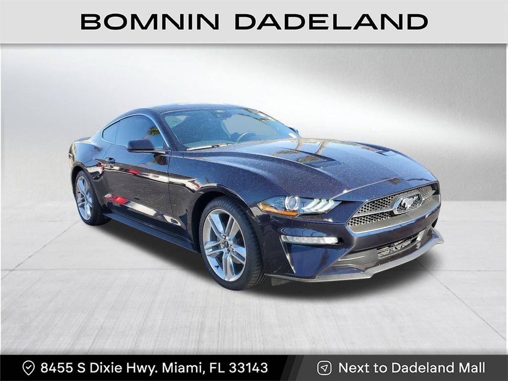 2021 Ford Mustang EcoBoost Premium — Coupe — 22,089 mi — Miami, FL
