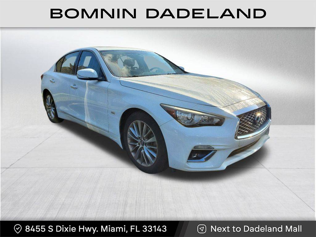 2018 INFINITI Q50 3.0t LUXE — Sedan — 45,347 mi — Miami, FL