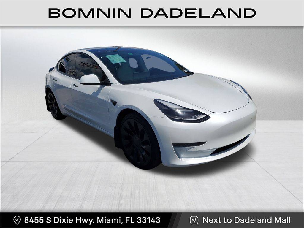 2022 Tesla Model 3 Performance — Sedan — 21,798 mi — Miami, FL