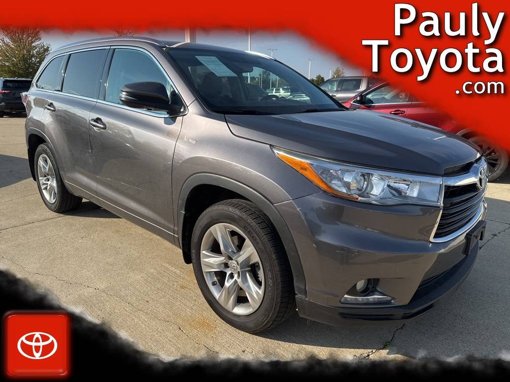 2015 Toyota Highlander Limited — SUV — 58,536 mi — Crystal Lake, IL