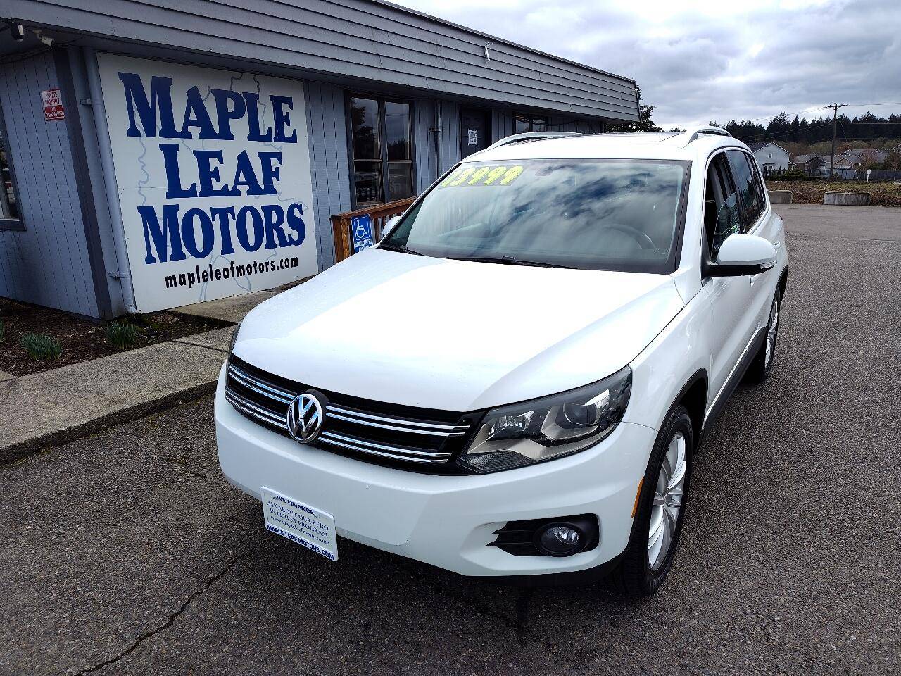 2016 Volkswagen Tiguan SE — SUV — 75,305 mi — Spanaway, WA