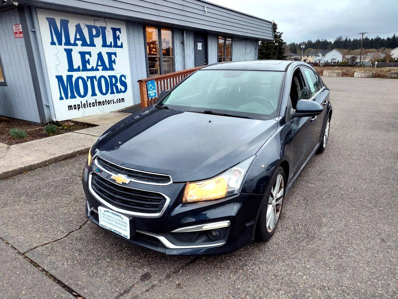 2015 Chevrolet Cruze LTZ — Sedan — 131,559 mi — Spanaway, WA