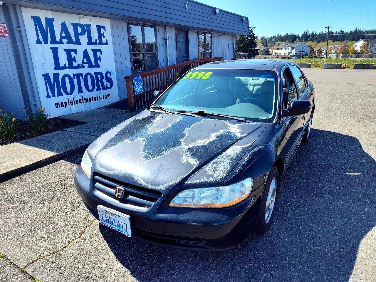 2001 Honda Accord EX V6 — Sedan — 261,474 mi — Spanaway, WA