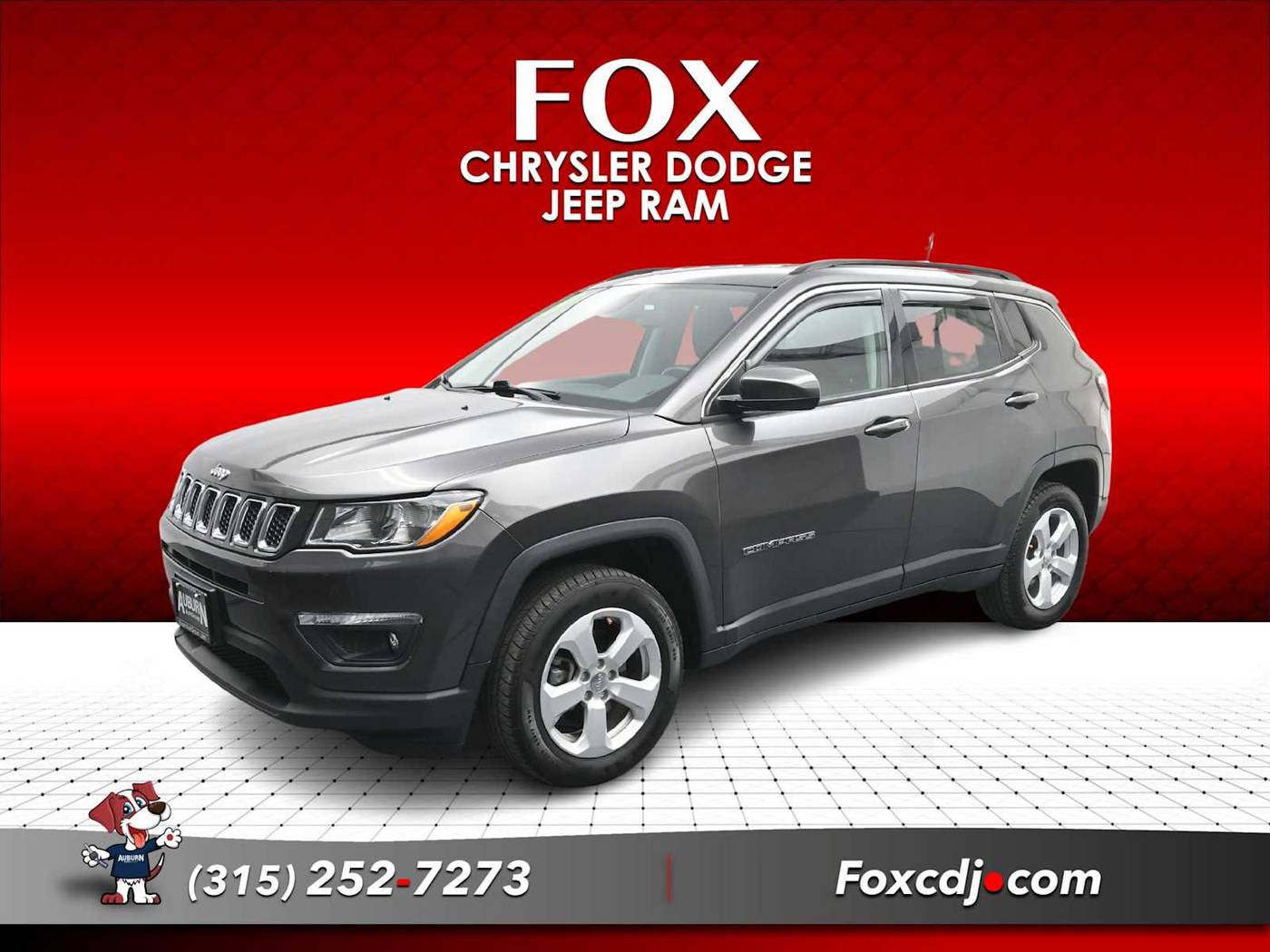 2019 Jeep Compass Latitude — SUV — 38,622 mi — Auburn, NY