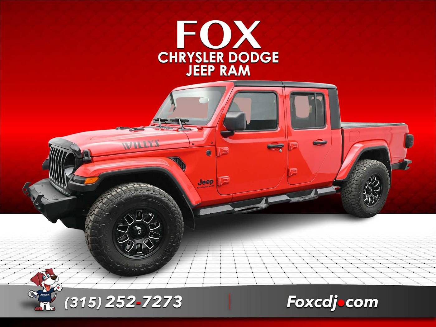 2022 Jeep Gladiator Willys — Pickup Truck — 5,678 mi — Auburn, NY