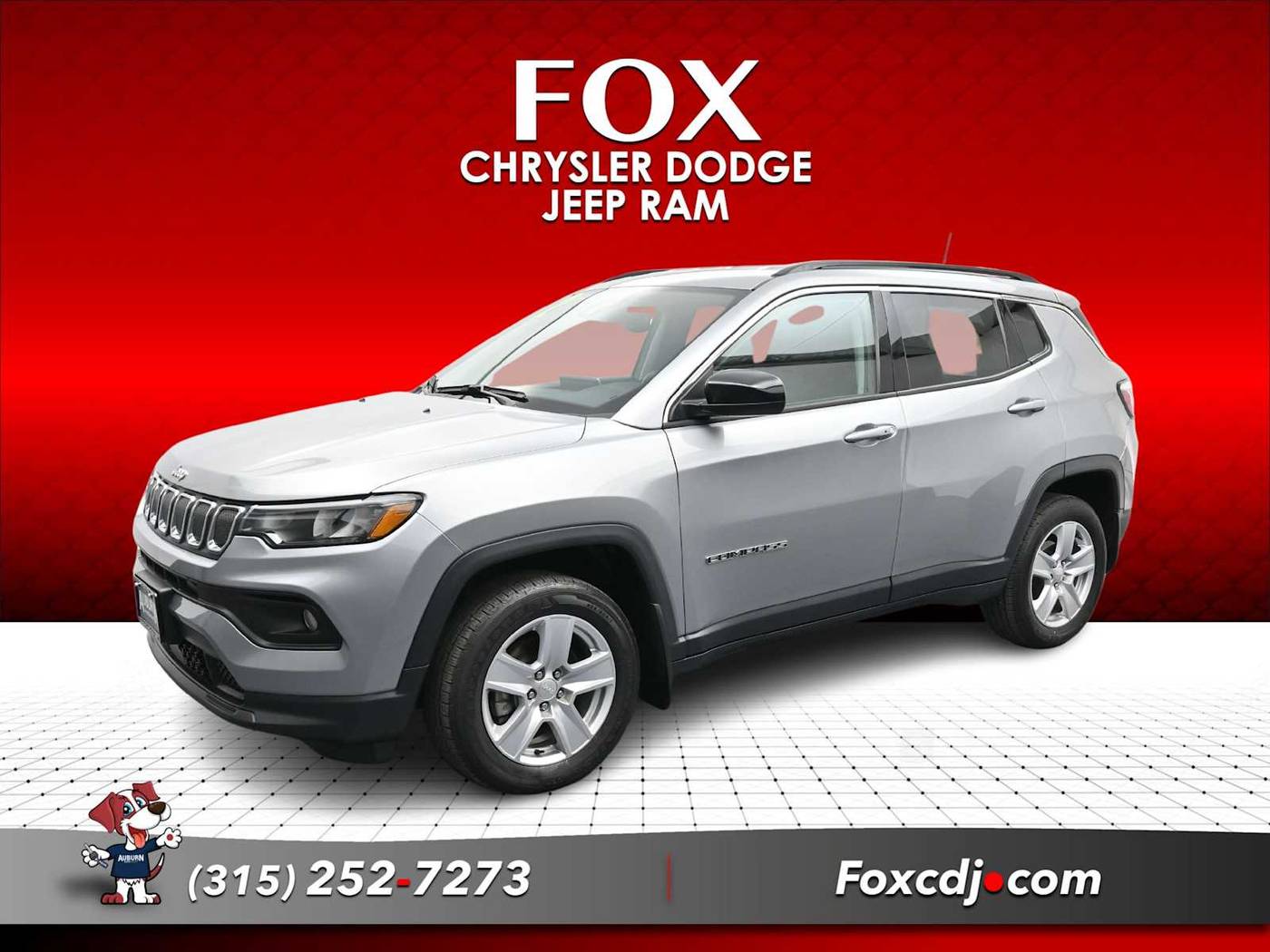 2022 Jeep Compass Latitude — SUV — 16,997 mi — Auburn, NY