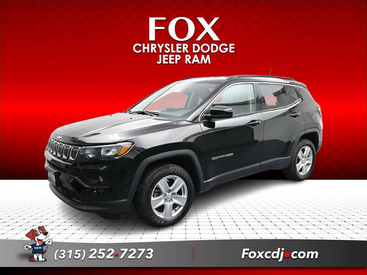 2022 Jeep Compass Latitude — SUV — 17,164 mi — Auburn, NY