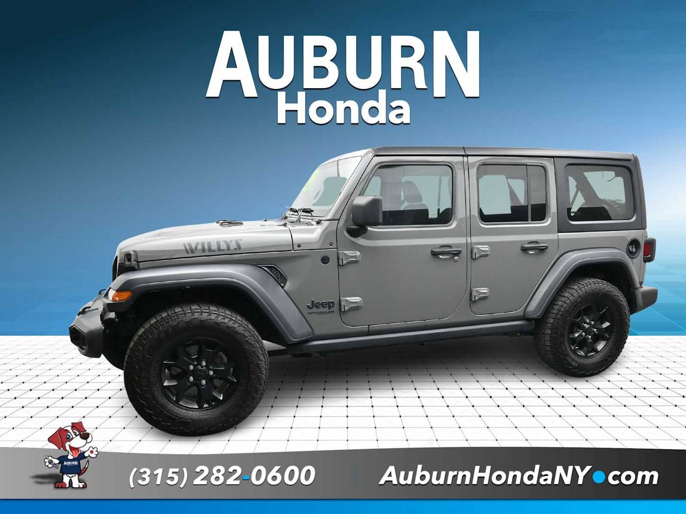 2020 Jeep Wrangler Willys — SUV — 106,670 mi — Auburn, NY