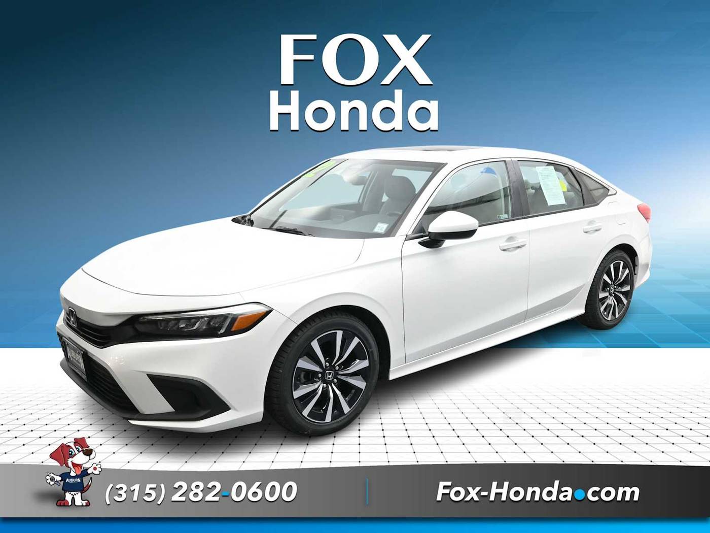 2022 Honda Civic EX — Sedan — 38,285 mi — Auburn, NY