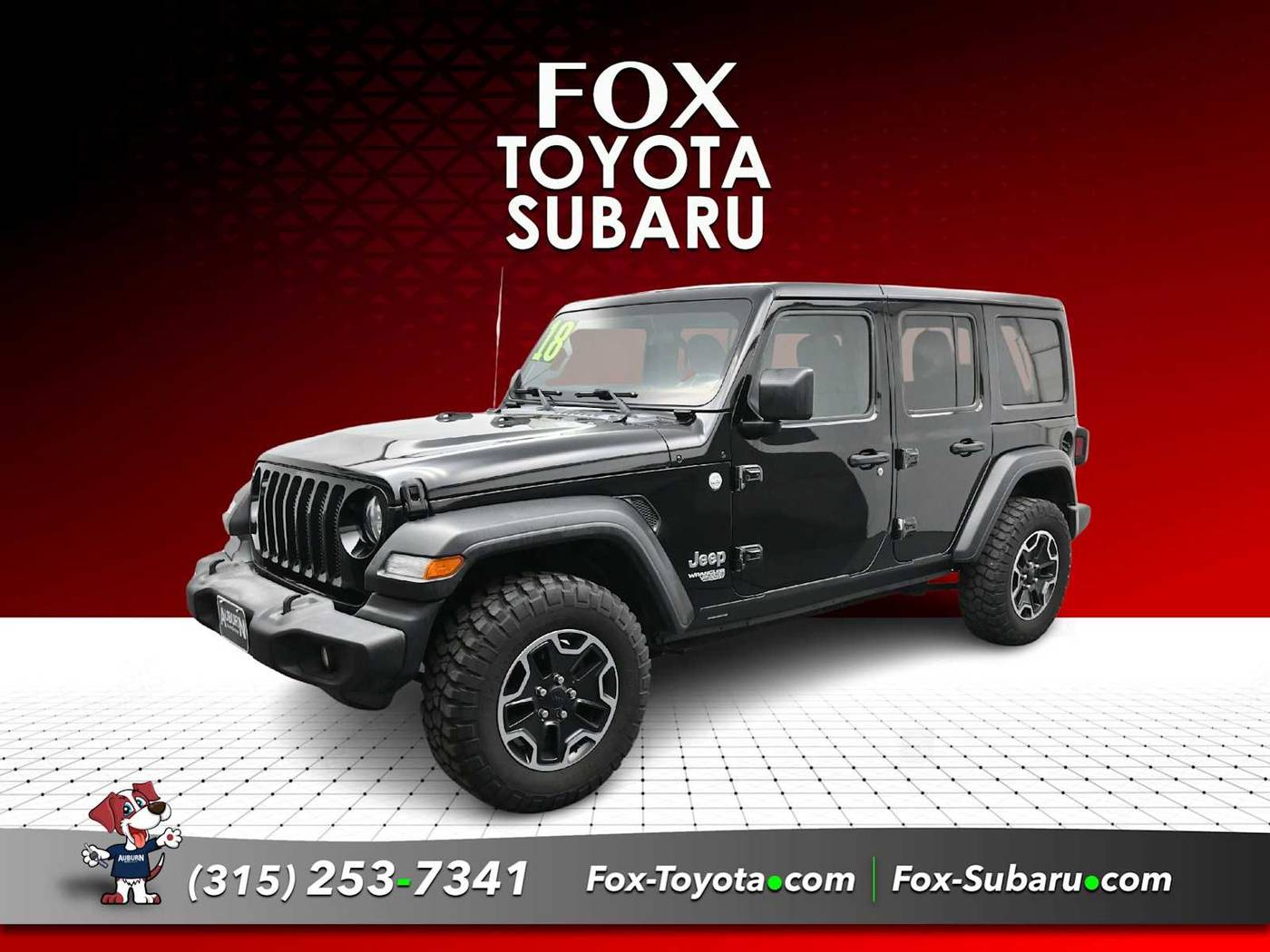 2018 Jeep Wrangler Sport S — SUV — 58,377 mi — Auburn, NY