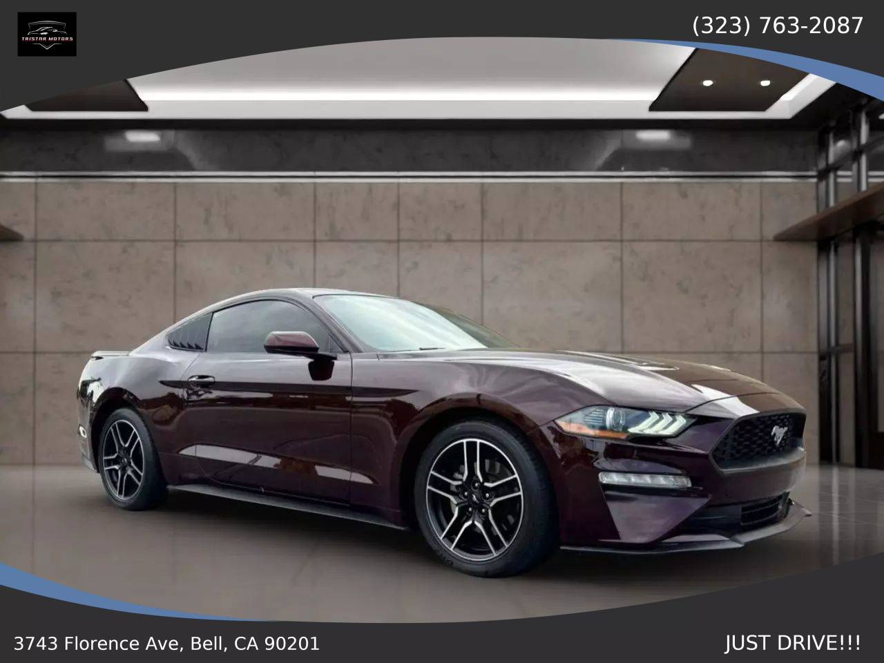 2018 Ford Mustang EcoBoost — Coupe — 80,395 mi — Bell, CA
