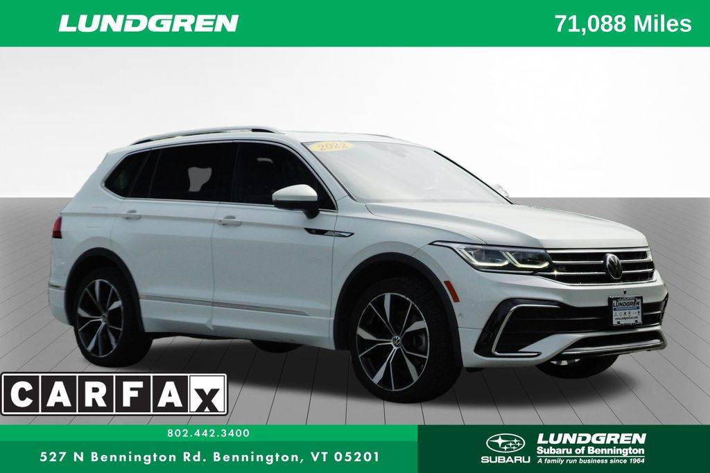 2022 Volkswagen Tiguan SEL R-Line — SUV — 71,088 mi — Bennington, VT